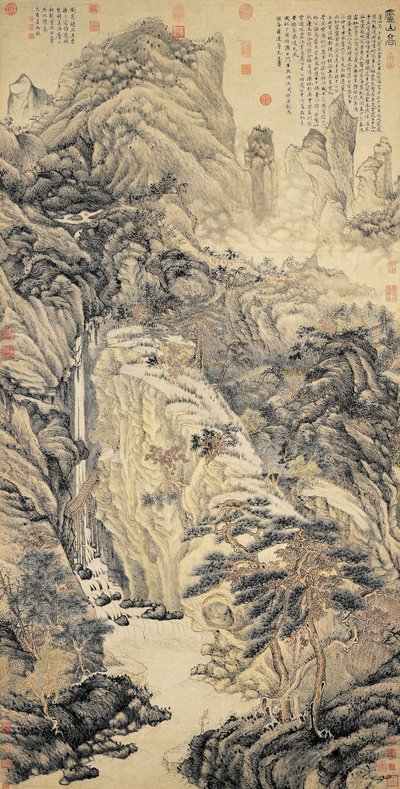 Erhabener Berg Lu von Shen Zhou