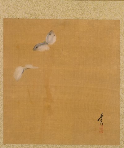 Motten aus dem Album der Gemälde des Ehrwürdigen Zeshin von Shibata Zeshin