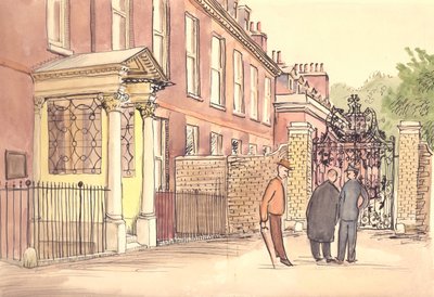 Staatsgemächer, Kensington Palace, London, ca. 1950 von Shirley Markham