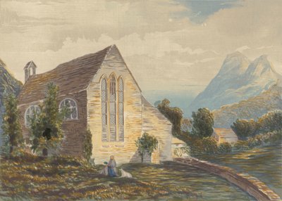 St. Mary, Beddgelert, Carnarvonshire von Sidney Corner