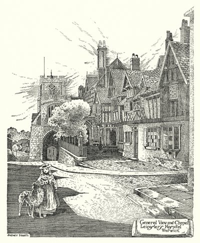 Gesamtansicht und Kapelle, Leicester