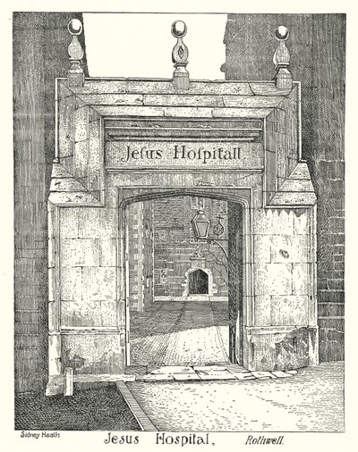 Jesus Hospital, Rothwell von Sidney Heath