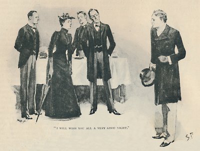 Ich wünsche euch allen eine sehr gute Nacht, 1892 von Sidney Paget