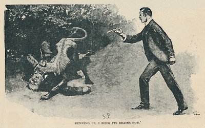 Running Up. Ich habe ihm das Gehirn herausgeblasen, 1892 von Sidney Paget