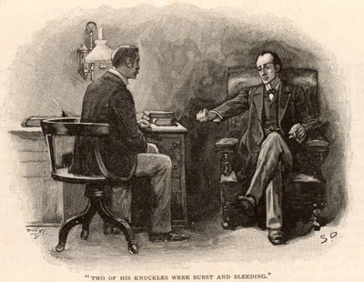 Sherlock Holmes - Das letzte Problem von Sidney Paget