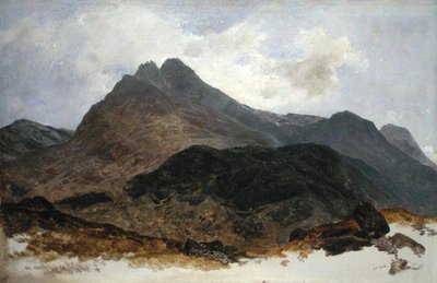 Bergstudie von Sidney Richard (circle of) Percy