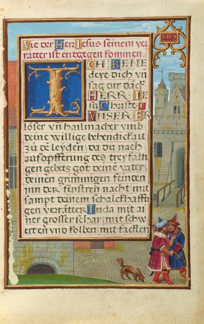 Rand mit Joab, der Abner ersticht von Simon Bening