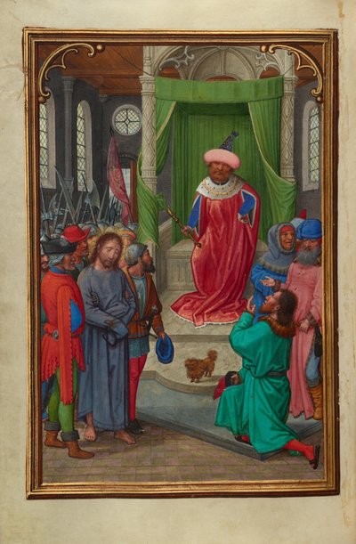 Christus vor Herodes von Simon Bening