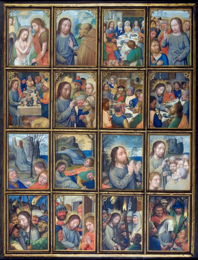 Stein-Quadriptychon von Simon Bening