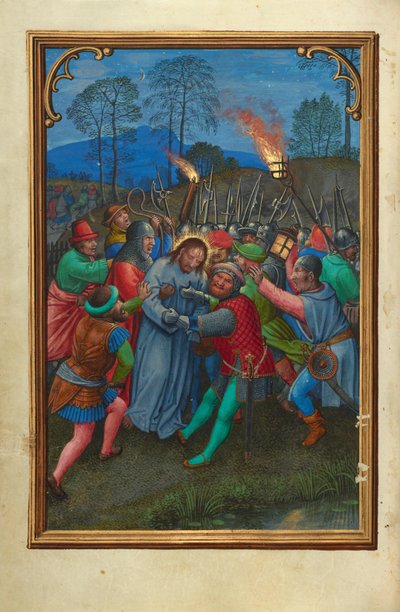 Die Flucht der Apostel von Simon Bening