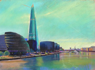 The Shard von der Tower Bridge von Simon Fletcher