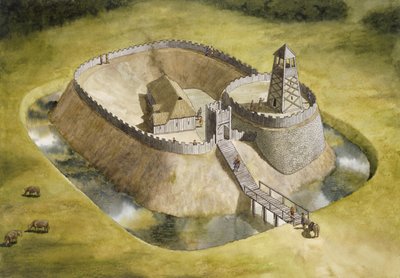 Helmsley Castle von Simon Hayfield