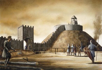 Pickering Castle von Simon Hayfield