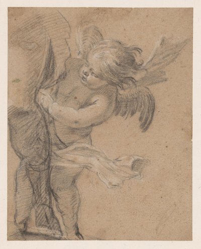 Engelchen am Bein des Hl. Rochus von Simon Vouet
