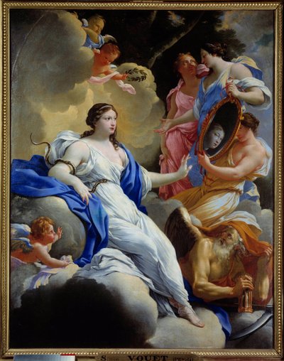 Die Klugheit, die Liebe und die Grazien von Simon Vouet