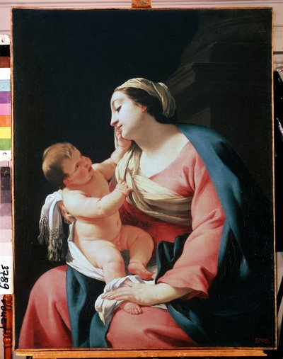 Die Jungfrau und das Kind von Simon Vouet