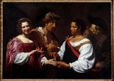Die Wahrsagerin von Simon Vouet