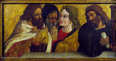 Das letzte Abendmahl (Detail) von Simone da Firenze