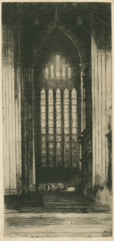 Die fünf Schwestern, York Minster von Sir David Young Cameron