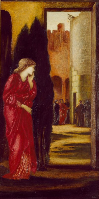 Danaë und der eherne Turm, 1872 von Sir Edward Coley Burne Jones