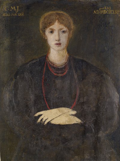 Porträt von Georgiana Burne-Jones 1840-1920, 1863 von Sir Edward Coley Burne Jones
