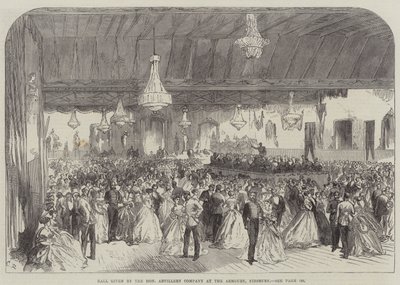 Ball der Honourable Artillery Company im Armoury, Finsbury von Sir John Charles Robinson