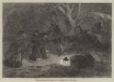 Im Schnee stecken geblieben von Sir John Charles Robinson