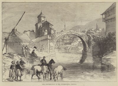 Der Aufstand in der Herzegowina, Mostar von Sir John Charles Robinson