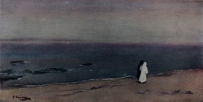 Die Küste bei Mondschein, ca. 1908 von Sir John Lavery