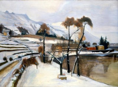 Winterlandschaft von Siro Penagini