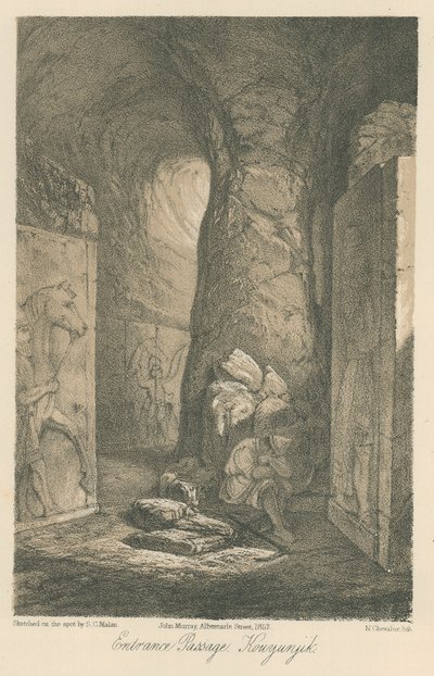 Eingangspassage, Kouyunjik von Solomon Caesar Malan
