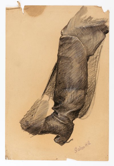 Stiefel, Studie für Reiterdenkmal von Solon H. Borglum
