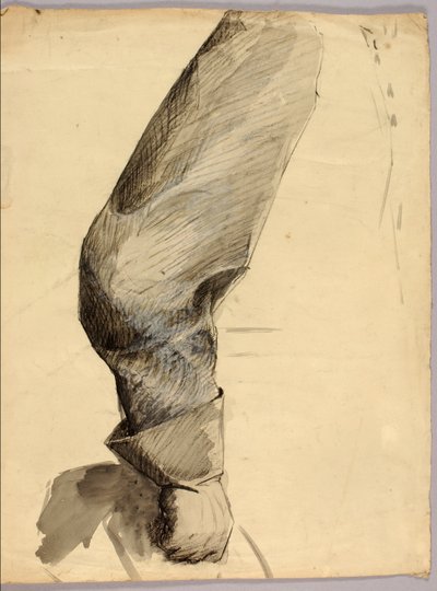 Rechter Arm, Studie für Reiterstatue von Solon H. Borglum