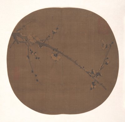Schneepflaume von Song Dynasty Chinese School
