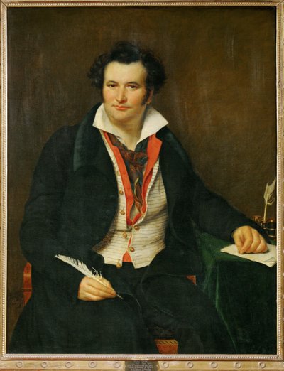 Wolf, genannt Bernard, Autor, Schauspieler, Direktor des Theaters de la Monnaie in Brüssel von Sophie (1797-1867) Rude