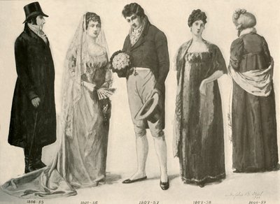 Kleidung von 1800-1808, 1903, 1937 von Sophie B. Steel