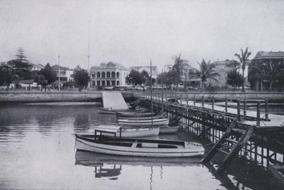 Esplanade, vom Yatch Club Steg, Durban von South African Photographer
