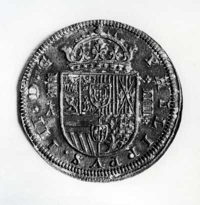 4 Reales Münze aus der Herrschaft von Philipp III. (Silber) von Spanish School