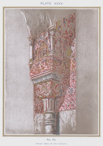 Aktueller Zustand der Farben (Farblithografie) von Spanish School