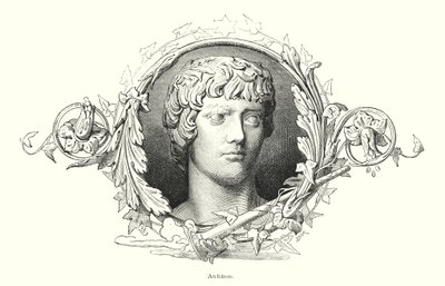 Antinous, bithynischer griechischer Jüngling und Favorit des römischen Kaisers Hadrian von Spanish School