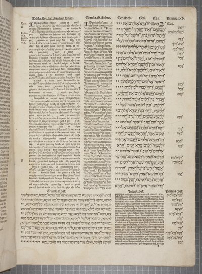 Complutensische Polyglot-Bibel, gedruckt von Arnao Guillen de Brocar von Spanish School