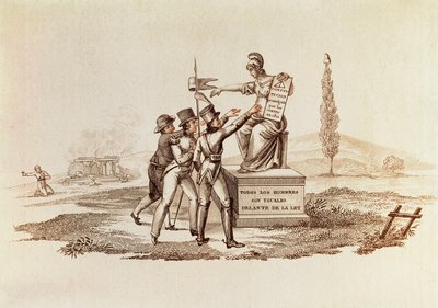 Verfassung der Cortes von Cádiz, 19. März von Spanish School
