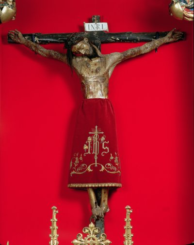 Cristo de Burgos, in der Capilla del Santisimo Cristo von Spanish School