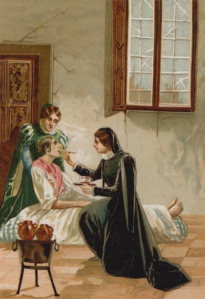 Episode im Leben des Heiligen Vinzenz von Paul von Spanish School