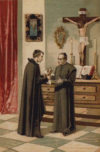 Episode im Leben des Heiligen Vinzenz von Paul von Spanish School