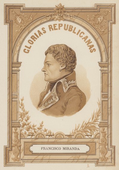 Francisco de Miranda, venezolanischer militärischer Führer und Revolutionär von Spanish School