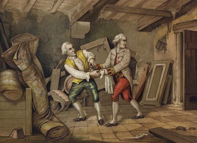 Geleitet von einem treuen Diener, der Prinz des Friedens von Spanish School