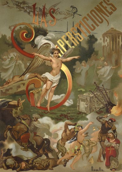 Illustration für Las Supersticiones De La Humanidad von Jose Coroleu von Spanish School