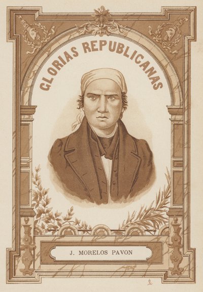 Jose Maria Morelos, mexikanischer Revolutionär und Politiker von Spanish School