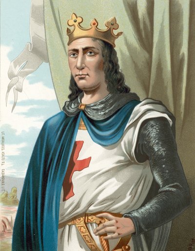 König Ludwig IX. von Frankreich, oder Heiliger Ludwig von Spanish School